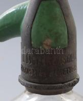 Borsodmegyei Vendéglősök, Korcsmárosok és Kávésok Rt. szikvízgyára Miskolcz feliratos szódás, szikvi...