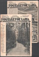 cca 1928-42 vegyes újság tétel, össz. 9 db, közte Tempo magyar kiadásának 4 lapszáma II. világháború...