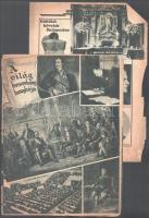 cca 1928-42 vegyes újság tétel, össz. 9 db, közte Tempo magyar kiadásának 4 lapszáma II. világháború...