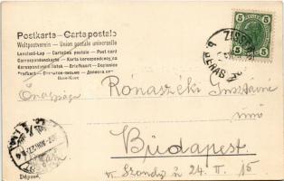 1907 Zissersdorf bei Geras (Drosendorf-Zissersdorf), Kirche, Gasse / church, street view