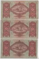 1932. 50P (7x) mind különféle sorozatszámmal T:F
Adamo P14