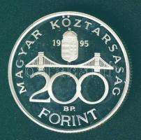 1995. 200Ft "Deák" Ag T:PP Csak 15000db!