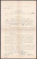 1938, 1940 A Budapesti Királyi Magyar Pázmány Péter Tudományegyetem Orvostudományi Karának bizonyítv...