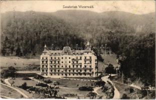 1909 Feichtenbach (Pernitz), Sanatorium Wienerwald (fl)