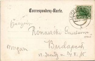 1907 Wiesen (Leitzersdorf), Anton Trosts Gasthaus / general view, inn (EK)