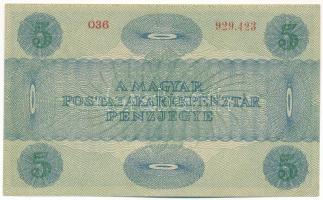1919. 5K "MÁS TÖRVÉNYES...", "O36 929.423" T:AU sarokhajlások / Hungary 1919. 5 ...