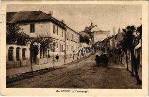 1932 Ungvár, Uzshorod, Uzhhorod, Uzhorod; utca / street (Rb)