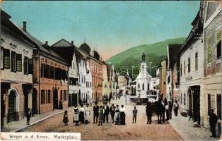 1912 Weyer, Marktplatz / market square (EK)