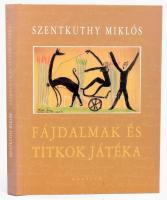 Szentkuthy Miklós: Fájdalmak és titkok játéka. (Naplójegyzetek és naplóillusztrációk) 1925-1942. Válogatta, és sajtó alá rendezte: Tompa Mária. A szerkesztő, a Szentkuthy-hagyaték kezelője, Tompa Mária (1936- ) által Mohás Lívia (1928-2024) pszichológus, József Attila-díjas írónak DEDIKÁLT példány, dátumozott példány. Bp.,2001., Magvető. Első kiadás. Kiadói papírkötés, kiadói papír védőborítóban.