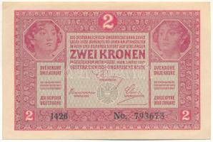 1917. 2K "11426 793673" T:AU,XF hatjtatlan, több kisebb hajlás Adamo K6