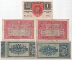 1916. 1K + 1917. 2K (2x) + 1920. 1K (2x) T:VF-VG