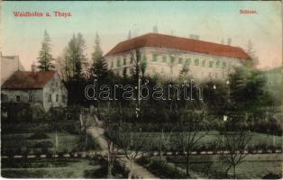 Waidhofen an der Thaya, Schloss / castle (surface damage)