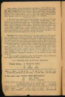 1938 Shirley Temple főszereplésével készült Fox film "A Broadway angyala" című filmszöveg ...