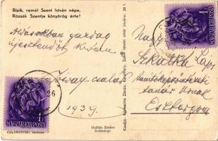 1939 A Trianon széjjeltépte Szent István örökét, adja vissza Kis Terézke nemzetünk örömét. Bízik, re...