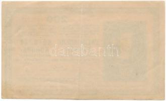 1918. 200K "A 1033" sima hátlappal T:VF Adamo K31/2