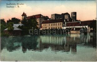 1917 Jindrichuv Hradec, Neuhaus i. Böhmen; castle (fa)