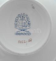 Herendi Apponyi mintás váza. Kézzel festett, jelzett,hibátlan m:16 cm