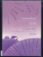 2018 Levendula bélyegszett (52.000)
