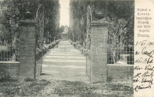 Orsova Korona monastery gates (EK)