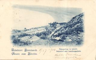 Báziás railway station and port (fa)