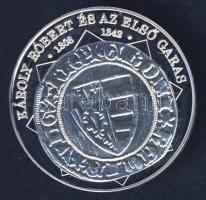 DN "A magyar nemzet pénzérméi - Károly Róbert és az első garas" Ag emlékérem 10g T:PP