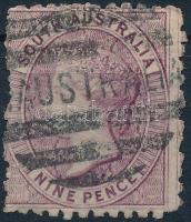 Dél-Ausztrália 1871 Forgalmi bélyeg Mi 24 (Mi EUR 240.-) (foghibák / perf. faults)