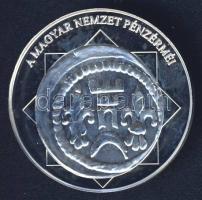DN "A magyar nemzet pénzérméi - Az első liliom ábrázolás dénáron" Ag emlékérem 10g T:PP