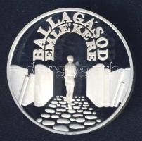 DN "Ballagásod emlékére" gravírozható Ag (999) emlékérem 12g T:PP