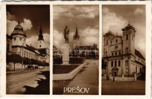 1937 Eperjes, Presov; templomok / churches (EK)