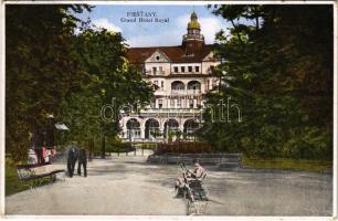 1930 Pöstyén, Piestany; Grand Hotel Royal szálloda / hotel (EK)