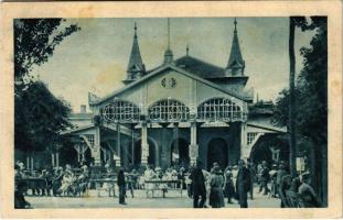 1930 Pöstyén, Piestany; fürdő terasza / spa terrace (fl)