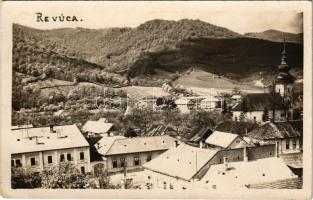 1937 Nagyrőce, Nagy-Rőcze, Gross-Rauschenbach, Velká Revúca; Evangélikus templom / Lutheran church. photo