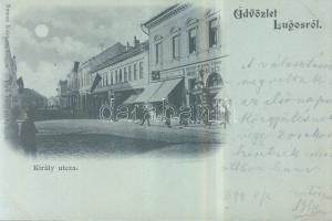 1899 Lugos with iron warehouse and the shop of Adolf Kohn