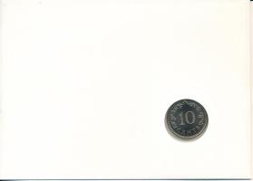 Málta 1972. 10c felbélyegzett borítékban, bélyegzéssel T:UNC Malta 1972. 10 Cents in envelope with s...