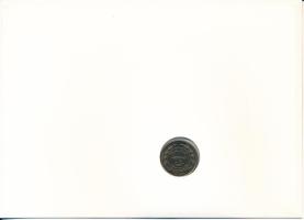 Jordánia 1984. 25f Cu-Ni felbélyegzett borítékban, bélyegzéssel T:UNC Jordan 1984. 25 Fils Cu-Ni in ...