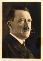 Adolf Hitler. Photo-Hoffmann + 1938 Berlin Deutschlandreise Reichsverweser v. Horthy So. Stpl (EK)