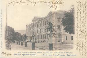 Gyulafehérvár grammar school