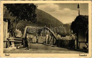 1941 Técső, Tiacevo, Tiachiv, Tyachiv; Tisza híd / Tisa bridge (Rb)