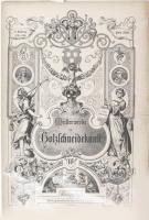 1885 Meisterwerke der Holzschneidekunst. 84. Lieferung. (7 Bd. 12. Lfg.) Művészi fametszetekkel illusztrált, német nyelvű kiadvány. Leipzig, J. J. Weber, 2 sztl. lev.+ 46-52 p.+ 3 (fametszetek, ebből egy duplaoldalas) t.+ 2 sztl. lev. Kiadói papírkötés, kissé sérült borítóval, fűzés nélkül.