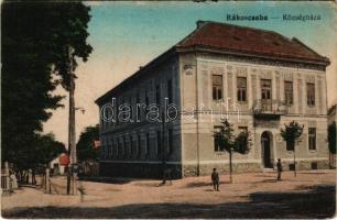 1917 Budapest XVII. Rákoscsaba, Községháza. Varga Mihály kiadása (b)