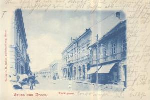 Szászváros market street