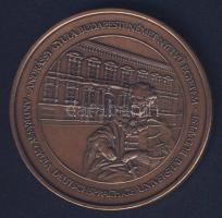 DN "Andrássy Gyula Budapesti Német Nyelvű Egyetem" nagyalakú Br emlékérem T:BU Eredeti díszdobozan!