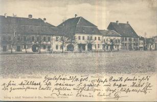 Szászsebes main square