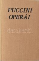 William Ashbrook: Puccini operái. Ford.: Tóth Aladárné Varga Sára. A fordító által DEDIKÁLT példány. Bp., 1974, Zeneműkiadó. Kiadói egészvászon-kötés.