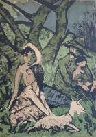 Mueller, Otto: 
Zigeuner Mappe. (Bevezető tanulmány: Walther Scheidig.)
[Drezda] Dresden, (1958). ...