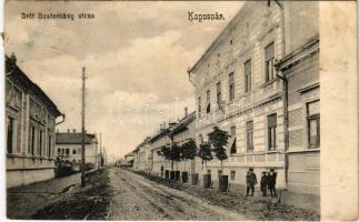 1913 Kaposvár, Gróf Eszterházy utca. Fenyvesi Béla kiadása (EK)