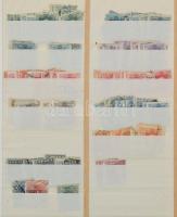 Spanyolország kb 3.500 darabos készlet a kezdeti évektől 16 lapos közepes osztott berakóban