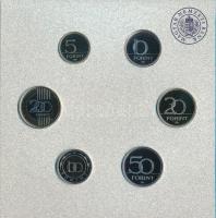 2023. 5Ft-200Ft (6xklf) + 50Ft Cu-Ni "75 éves az Országos Mentőszolgálat" + 100Ft bicolor ...