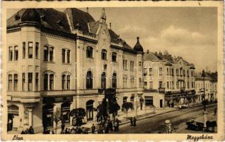 1939 Léva, Levice; Megyeháza, Vámos üzlete / county hall, shops (EK)