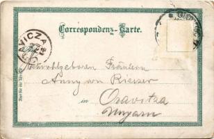 1899 (Vorläufer) Olomouc, Olmütz; Dom-Kirche, St. Michael Garnison-Kirche zu Maria-Schnee, Kloster H...